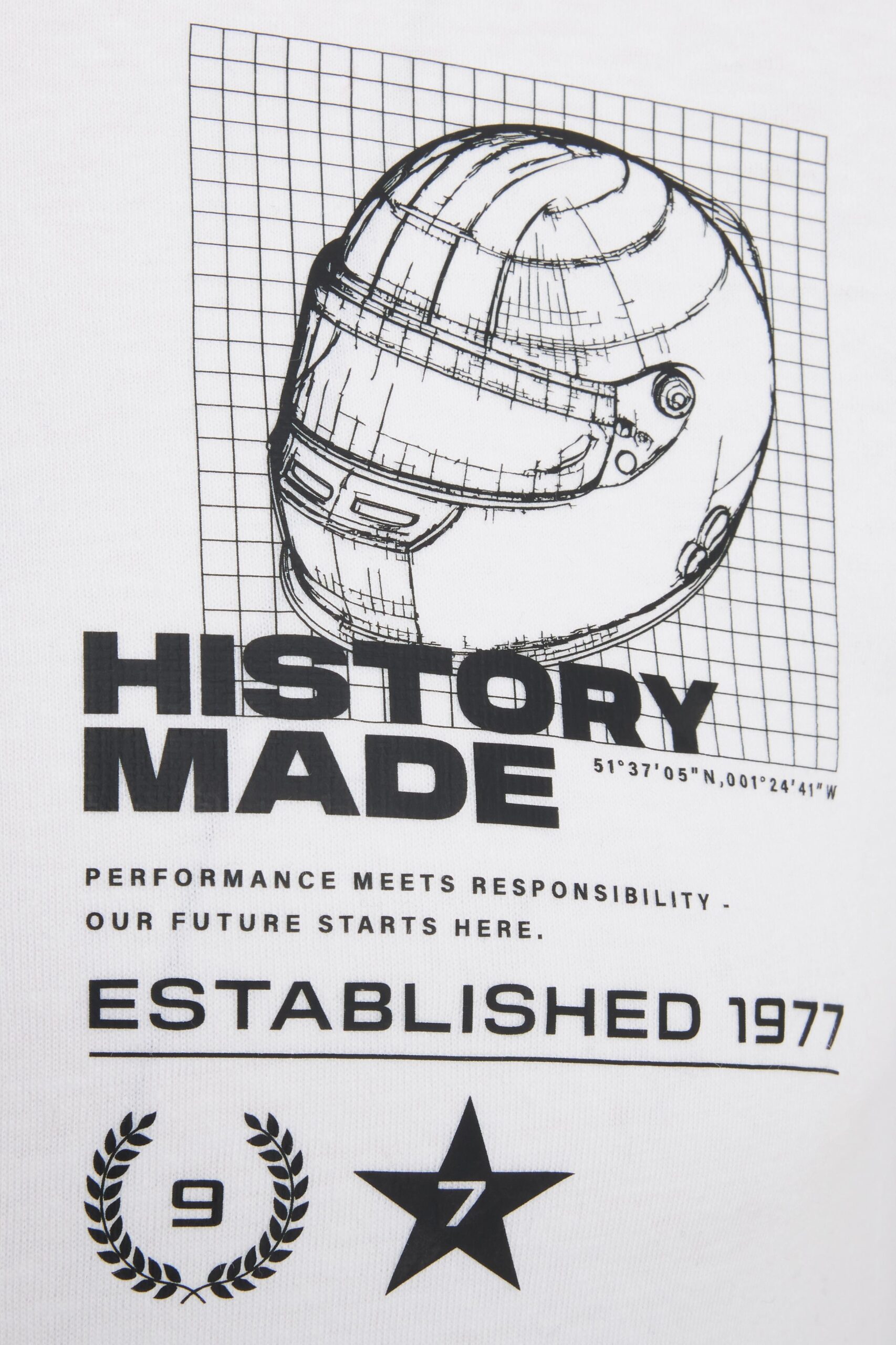 Williams Racing F1 "History Made" Helmet T-Shirt - Blue/White – Image 5