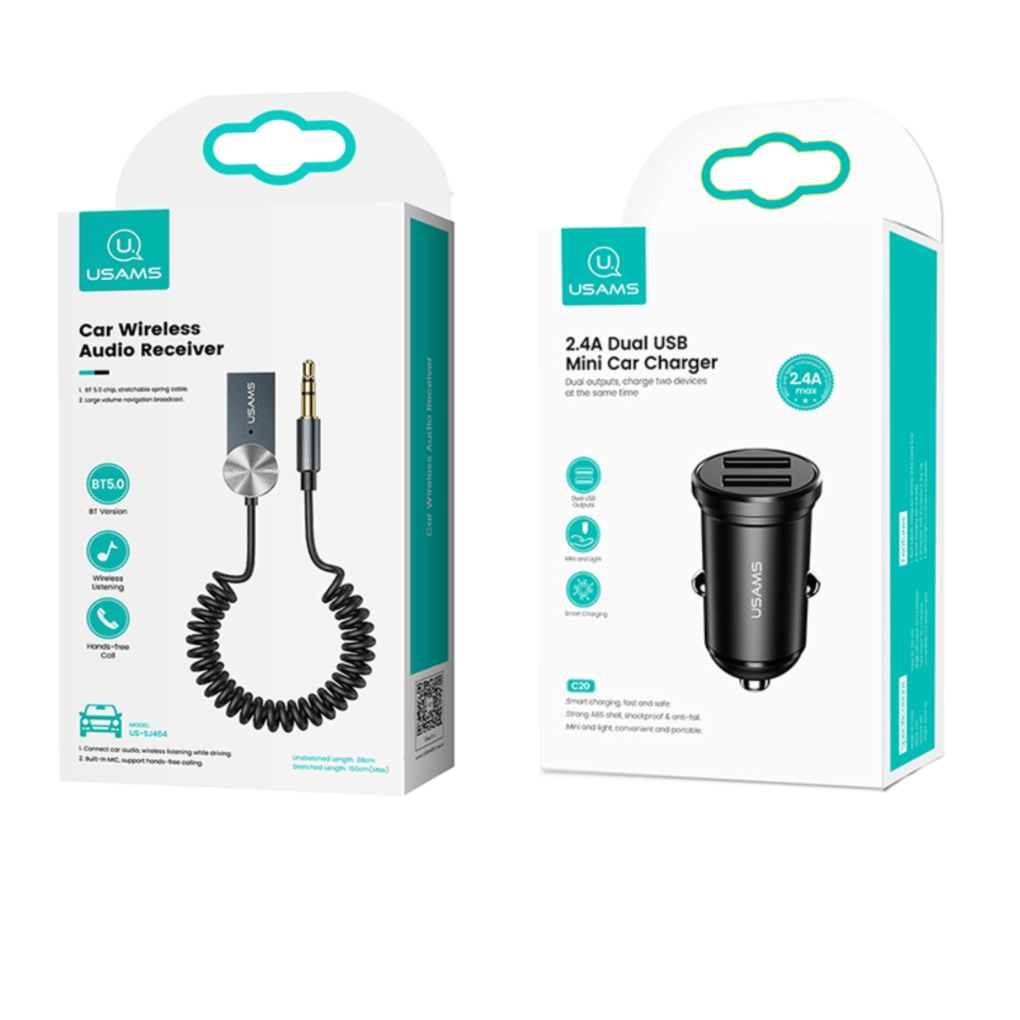 BUNDLE BMW Transmetteur Bluetooth voiture + Chargeur