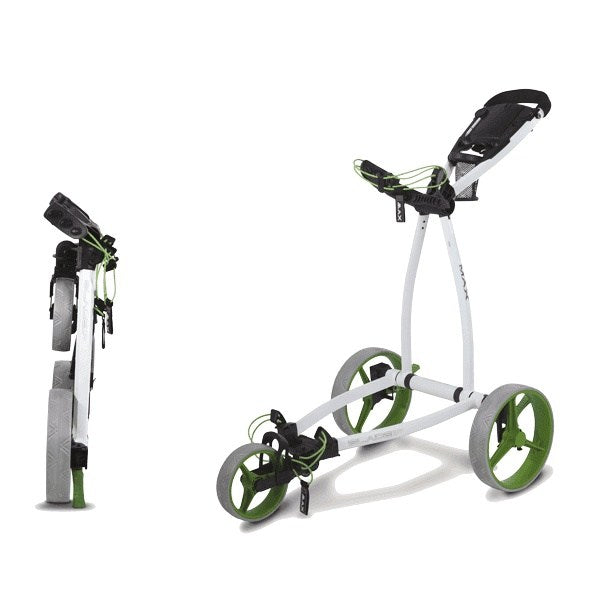 Big Max Blade IP Golf Trolley | White/Lime – Image 2