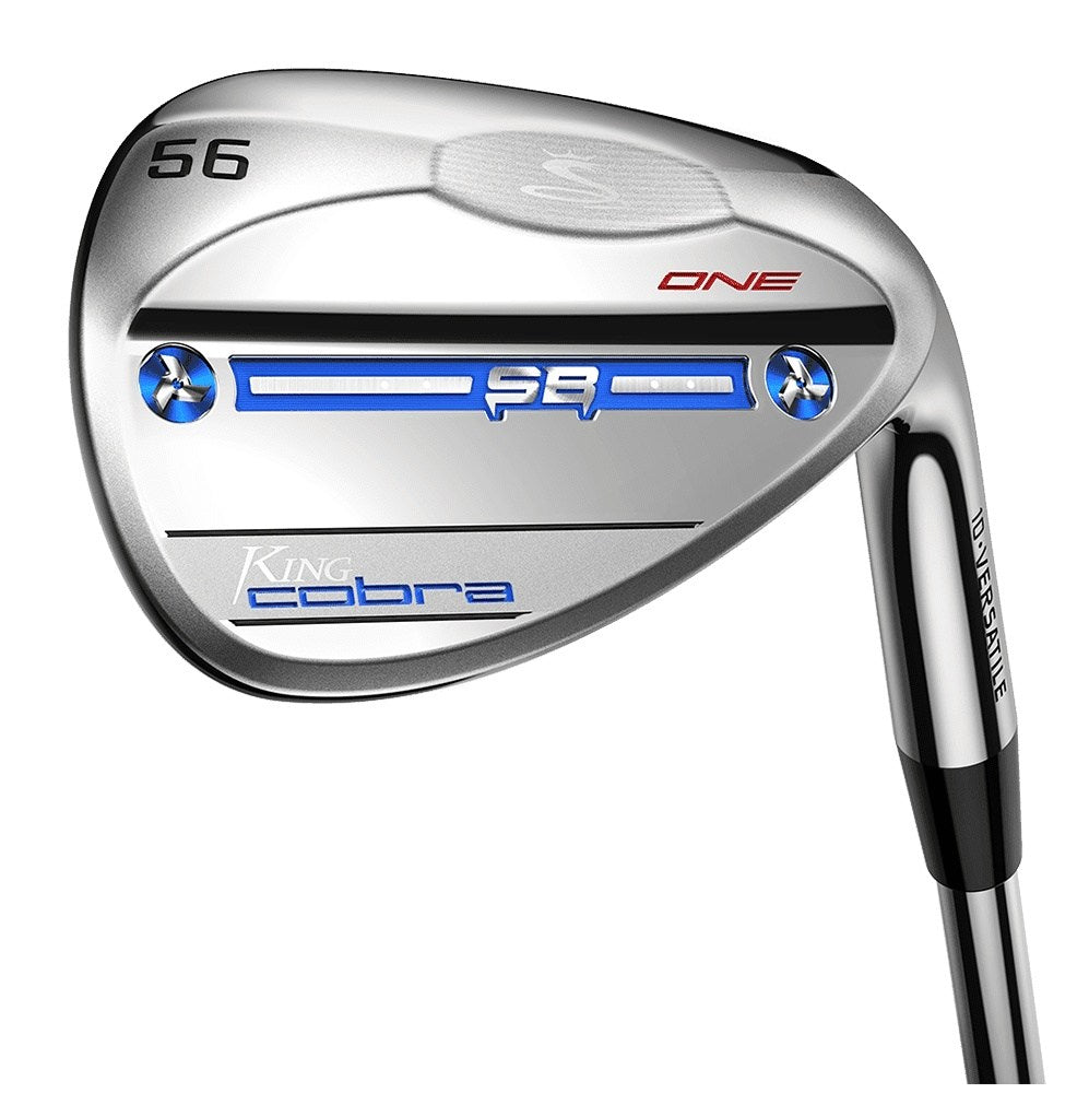 Cobra KING Snakebite One Length Golf Wedge | Satin Chrome