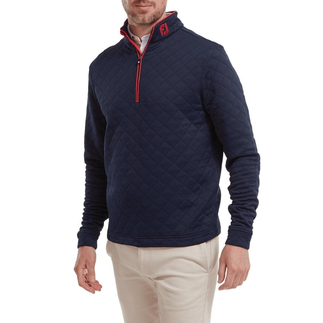 Footjoy Diamond Quilted Chill Out Golf Pullover 88452 – Image 3