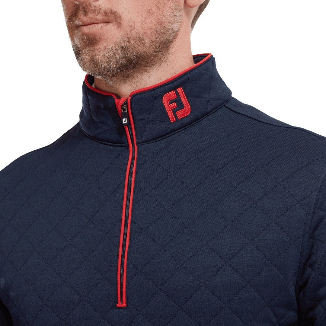 Footjoy Diamond Quilted Chill Out Golf Pullover 88452 – Image 5