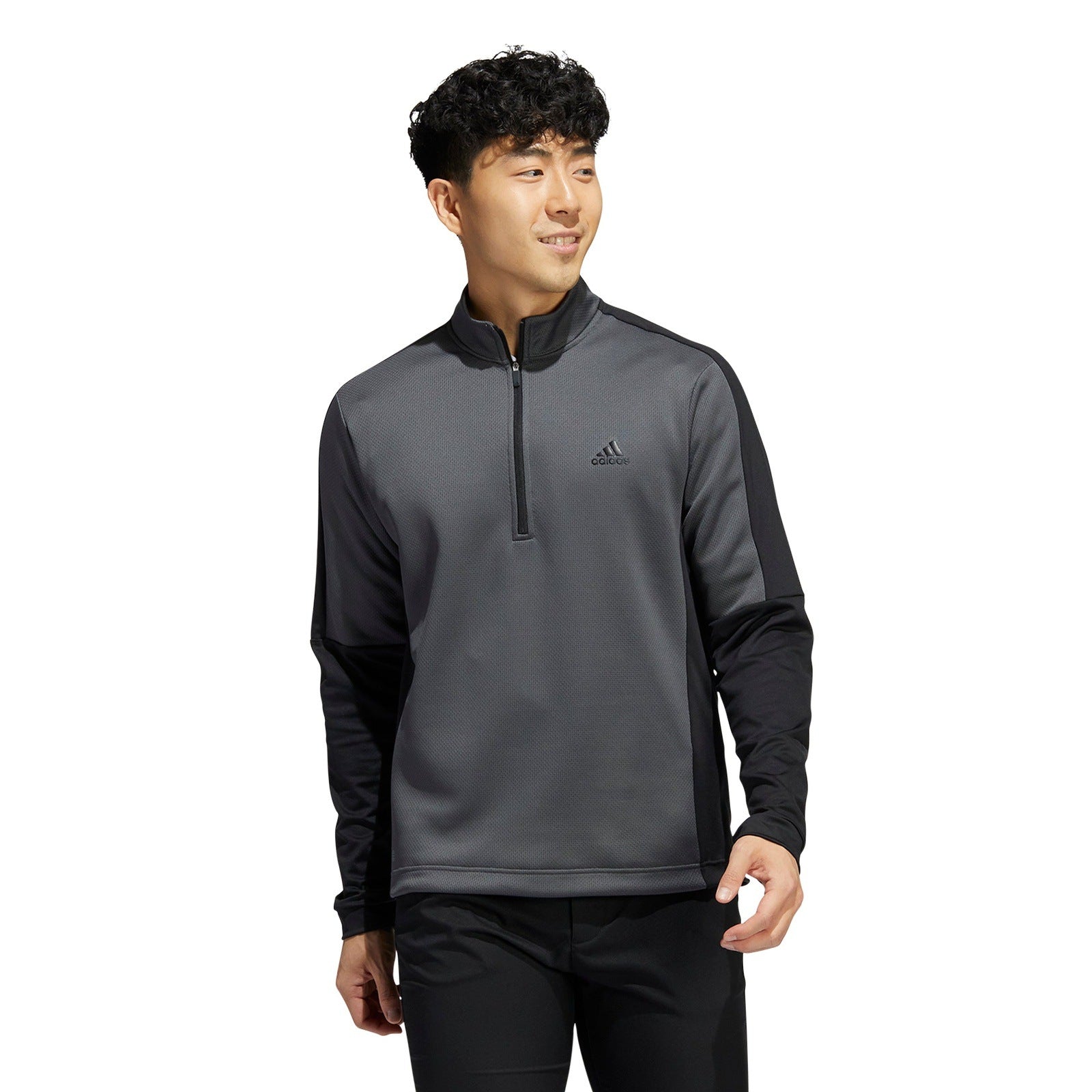 adidas Colour Block 1/4 Zip Golf Pullover HC5573 – Image 5