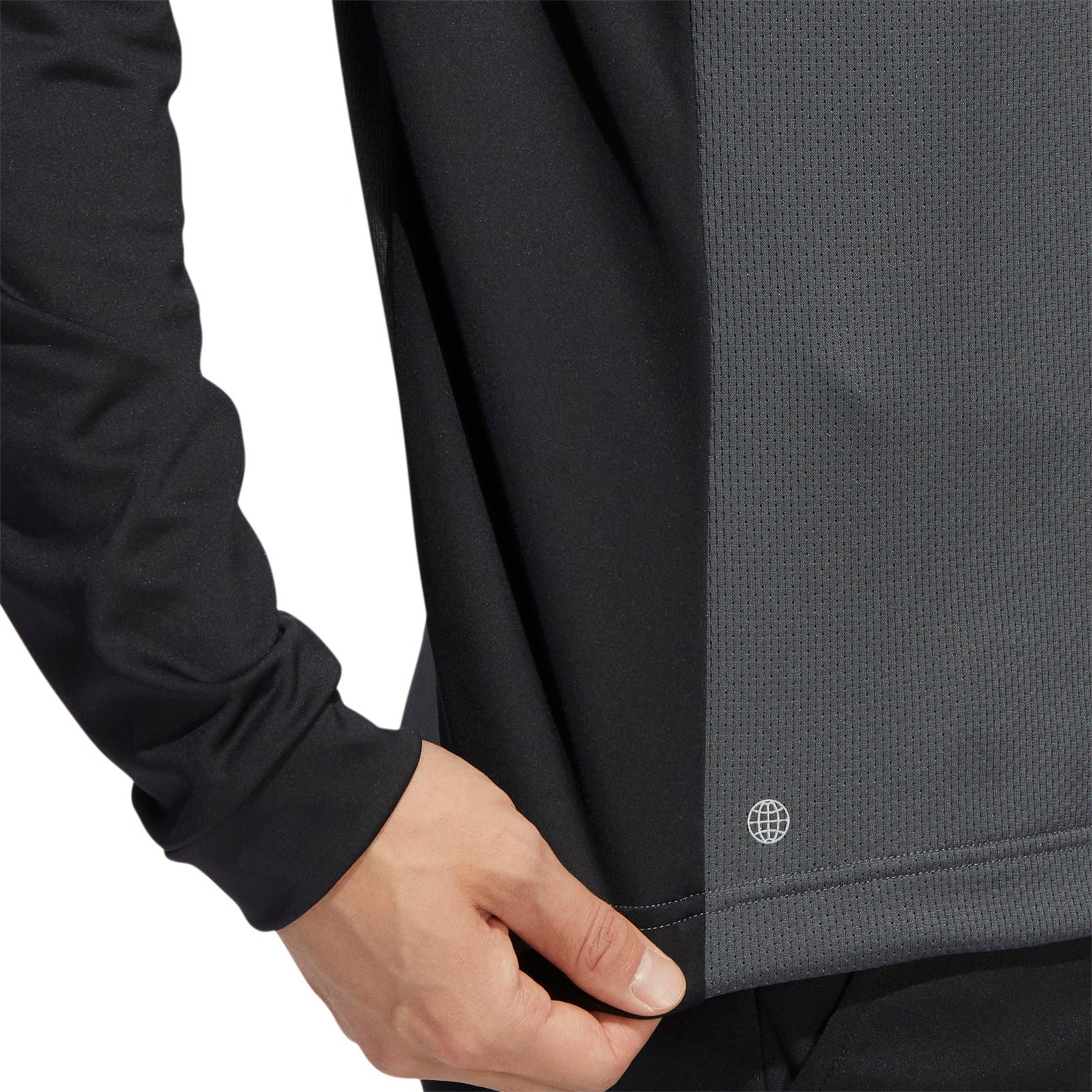 adidas Colour Block 1/4 Zip Golf Pullover HC5573 – Image 4