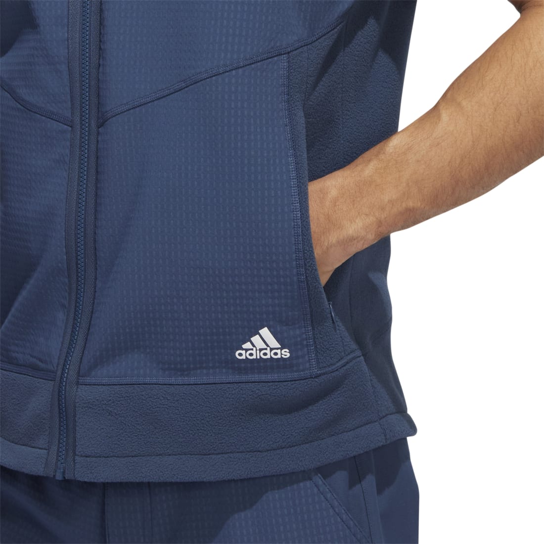 adidas Hooded Full Zip Golf Vest HF6565 – Image 5