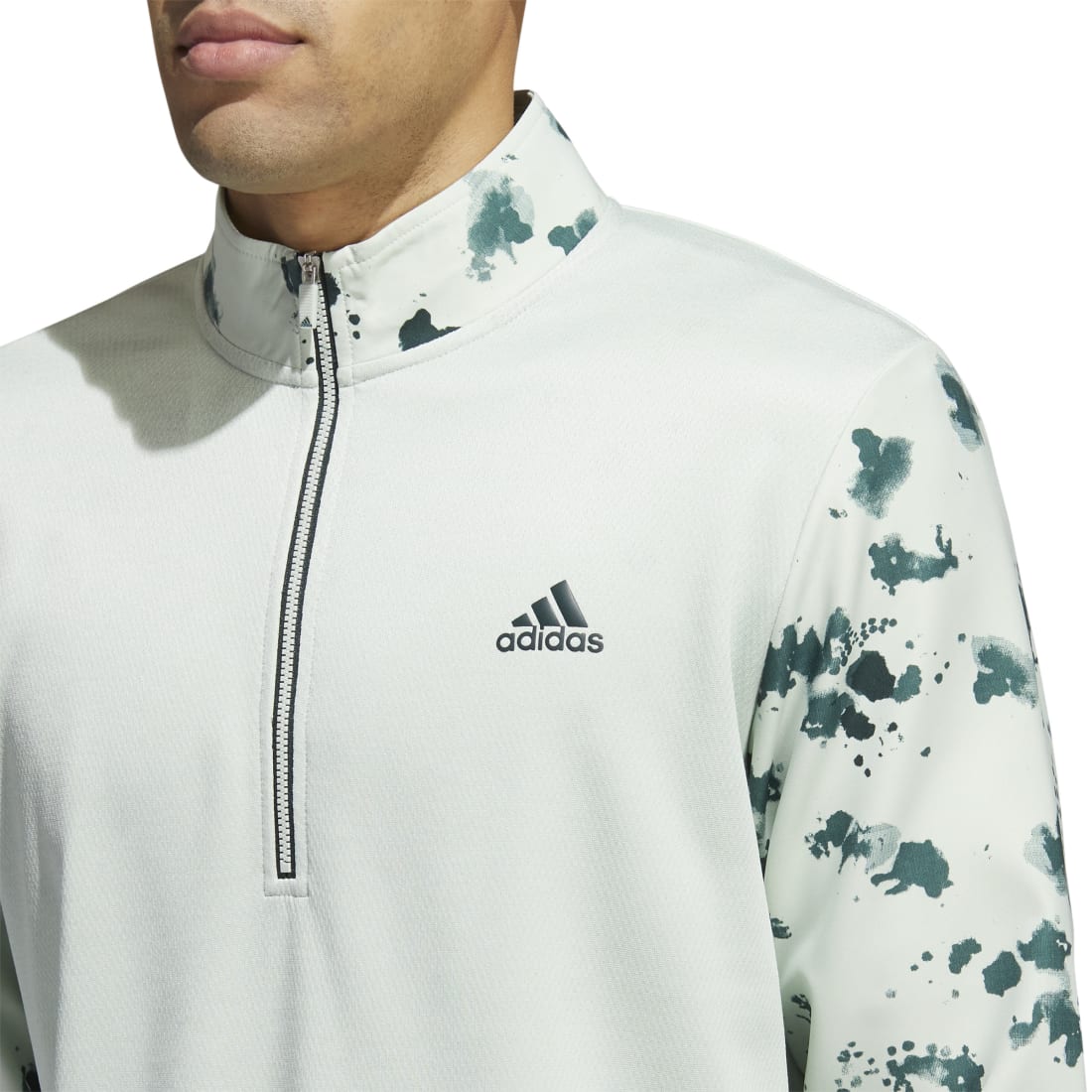adidas Splatter Print 1/4-Zip Golf Mid Layer HN7174 – Image 4