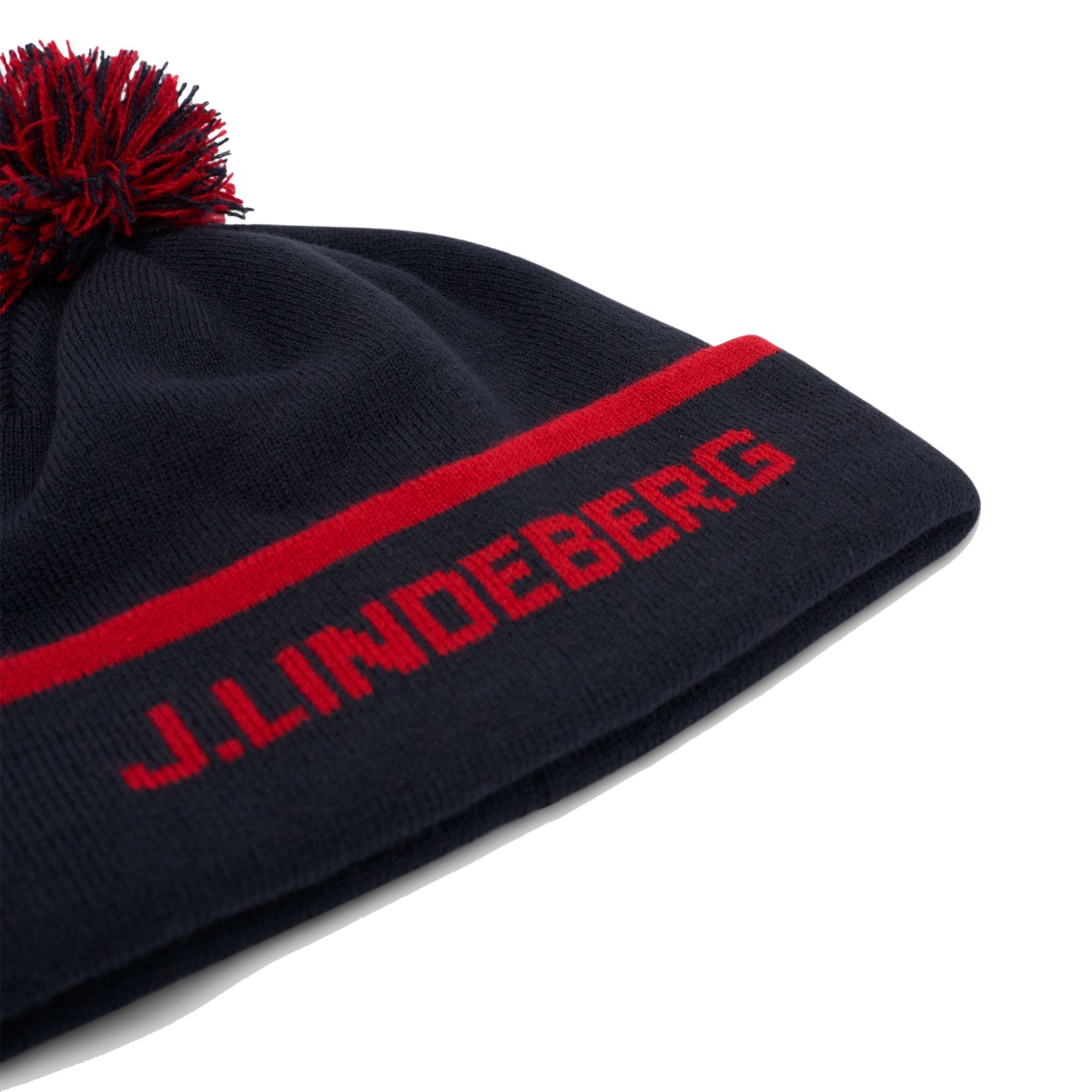 J.Lindeberg Stripe Golf Beanie AMAC06991 – Image 2