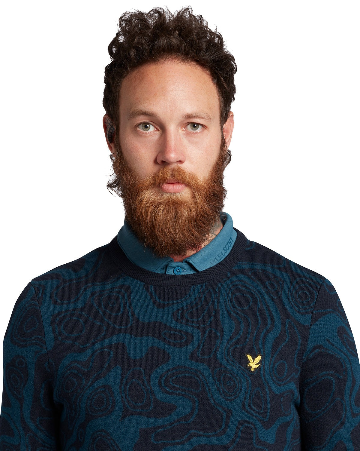 Lyle & Scott Contour Golf Pullover KN1764G – Image 3