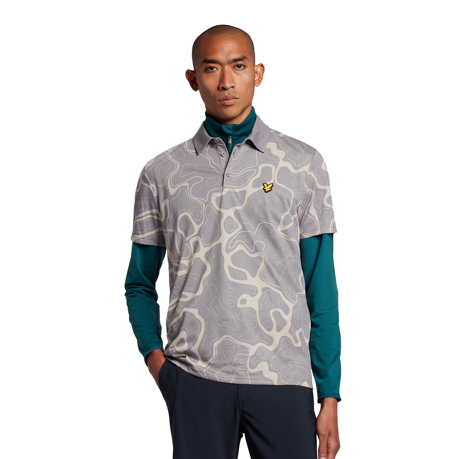 Lyle & Scott Contour Golf Polo Shirt SP1763G