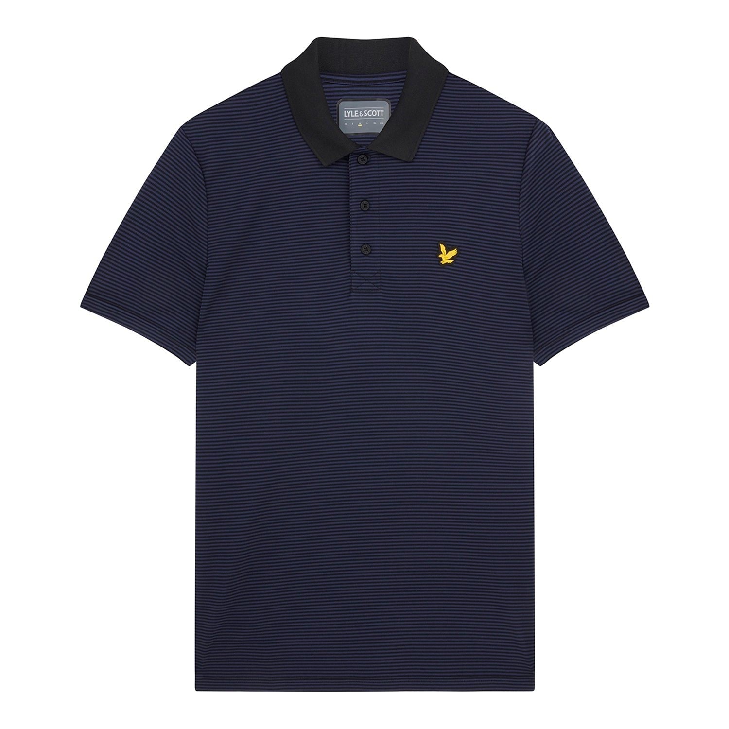 Lyle & Scott Microstripe Golf Polo Shirt SP1464GC