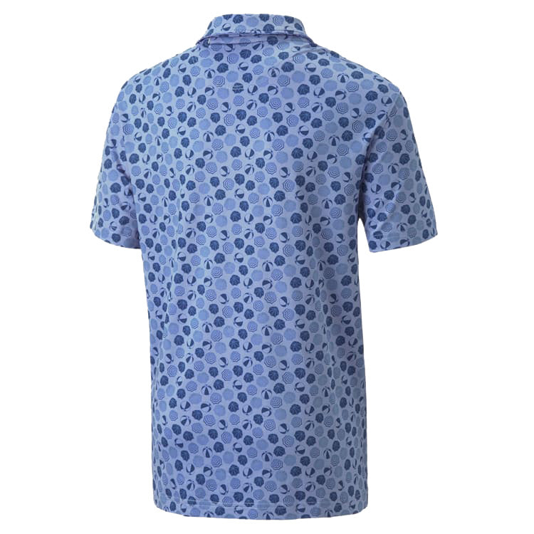 Puma Junior Mattr Beach Trip Golf Polo Shirt 537260 – Image 2