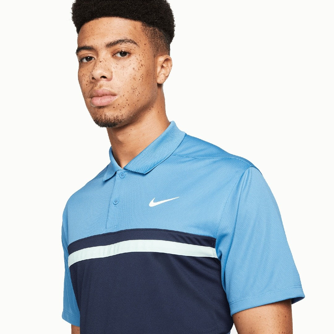 Nike Dri-Fit Victory Colour Block Golf Shirt DH0845 – Image 2