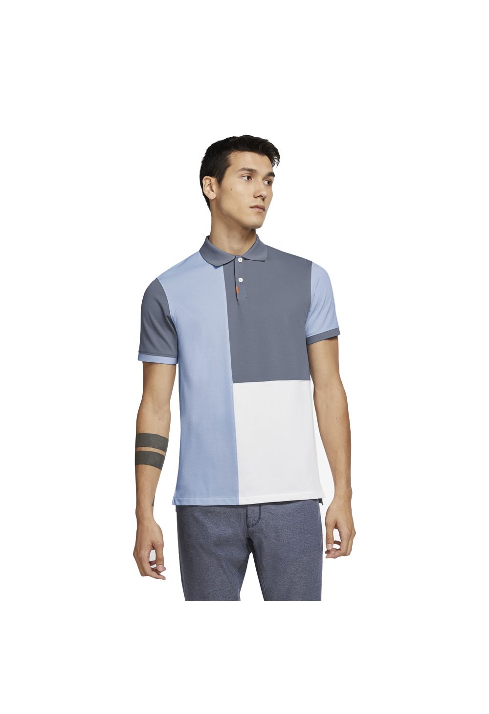 Nike Colour Block Polo Shirt CU9537 – Image 2