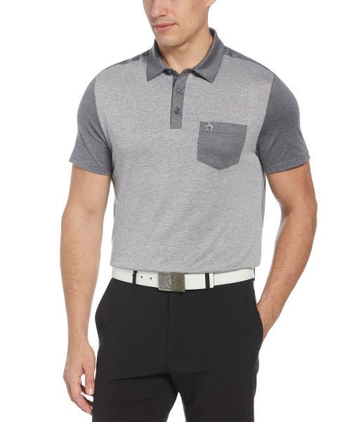 Original Penguin Colour Block Golf Polo Shirt OGKSC0B4 – Image 3