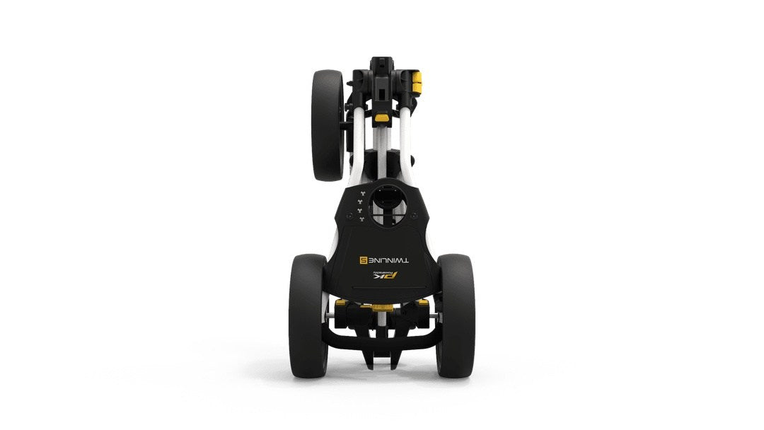 Powakaddy Twinline 5 Push Golf Trolley | Polar White – Image 4