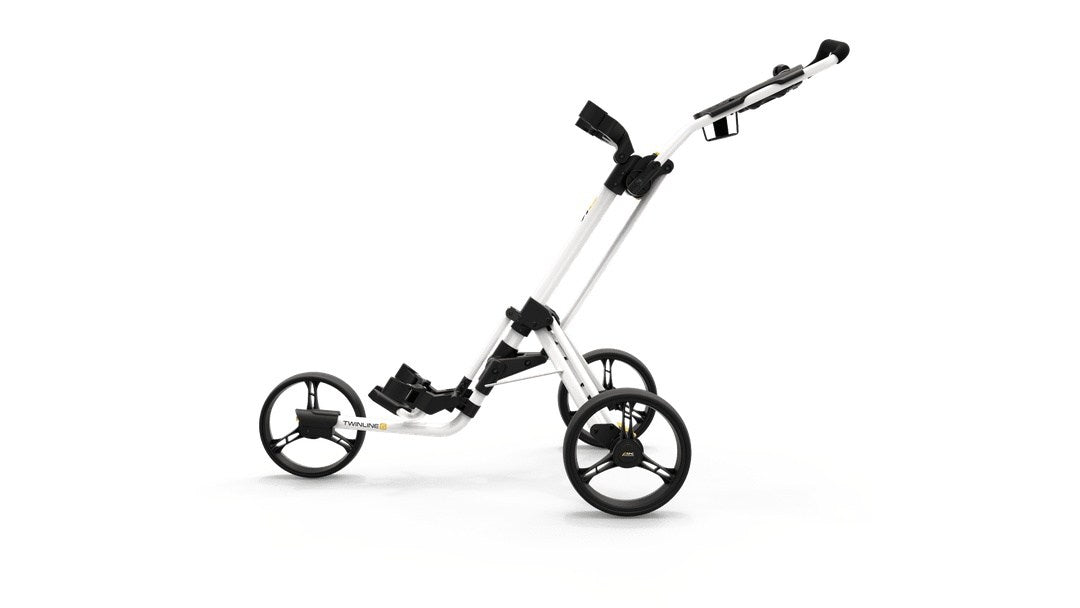 Powakaddy Twinline 5 Push Golf Trolley | Polar White – Image 3