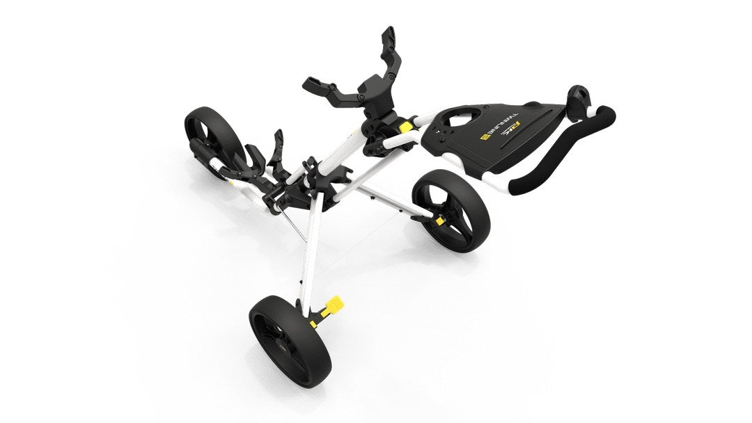 Powakaddy Twinline 5 Push Golf Trolley | Polar White – Image 2