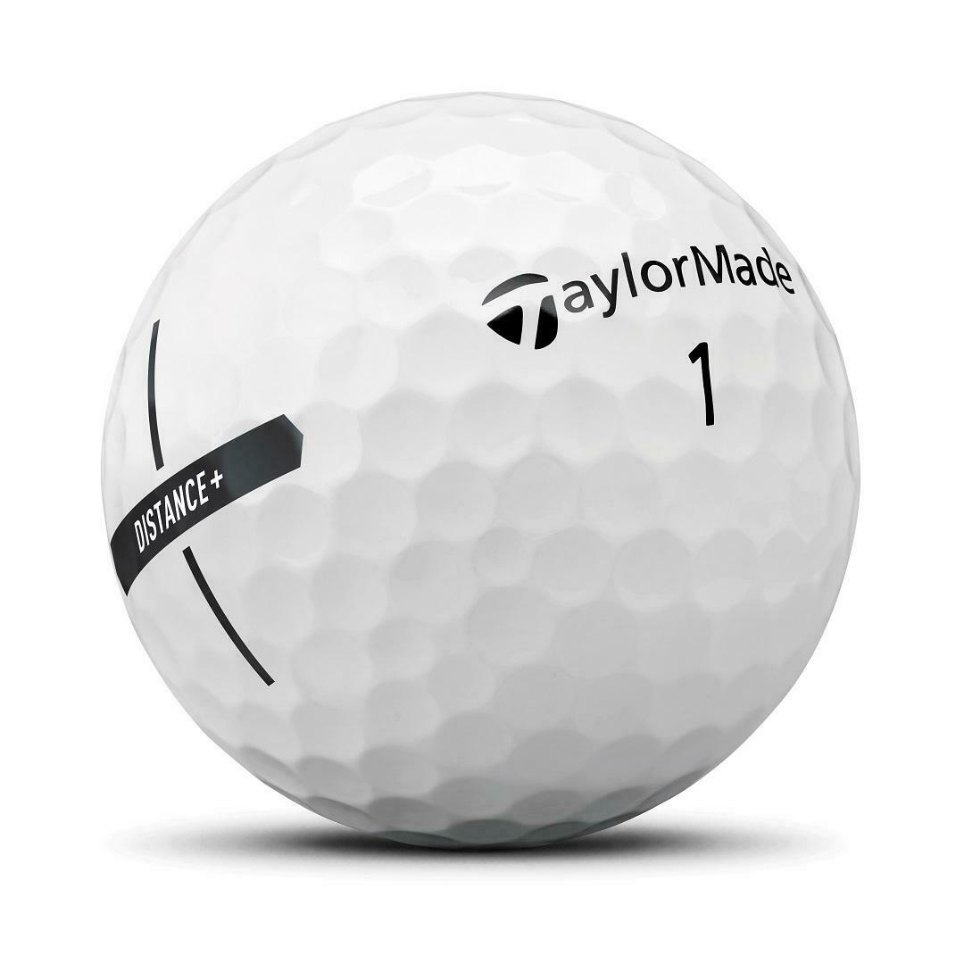 TaylorMade Distance Plus Golf Balls | White – Image 2