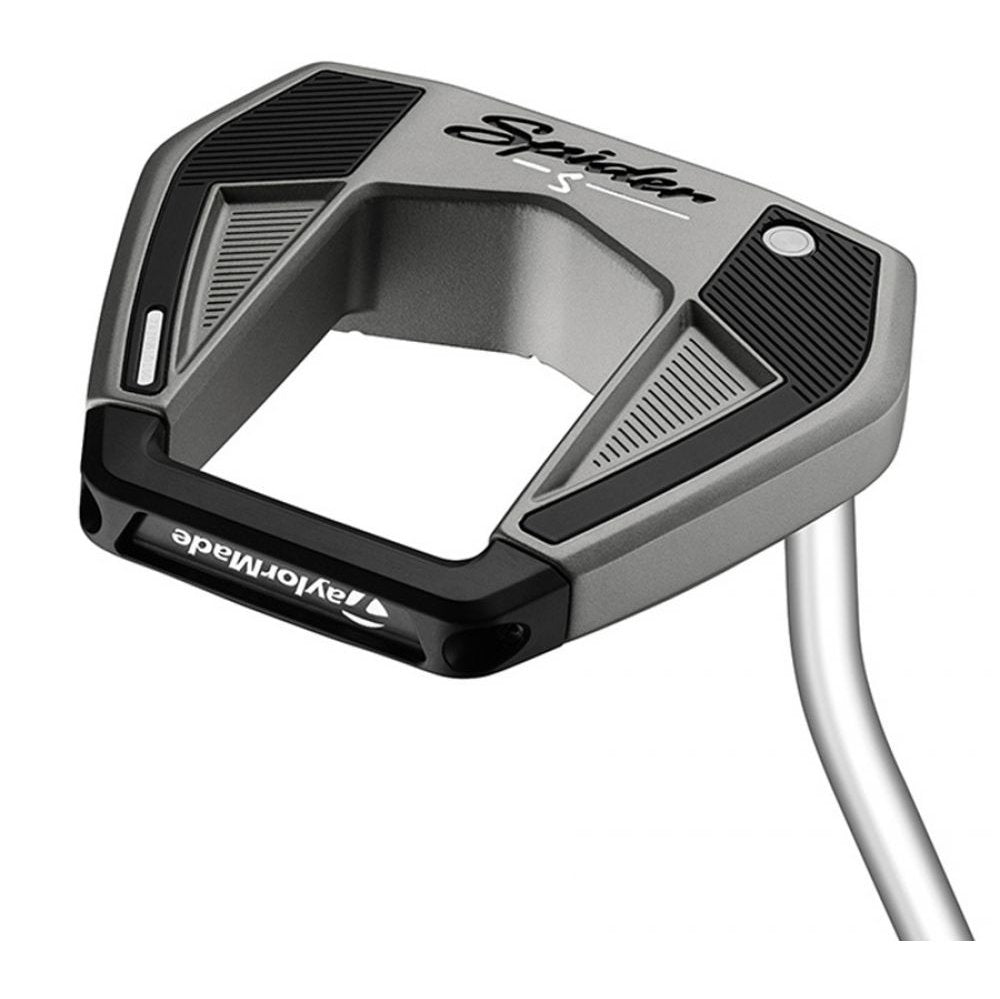 Left Hand TaylorMade Spider S Platinum Golf Putter | Single Bend – Image 3