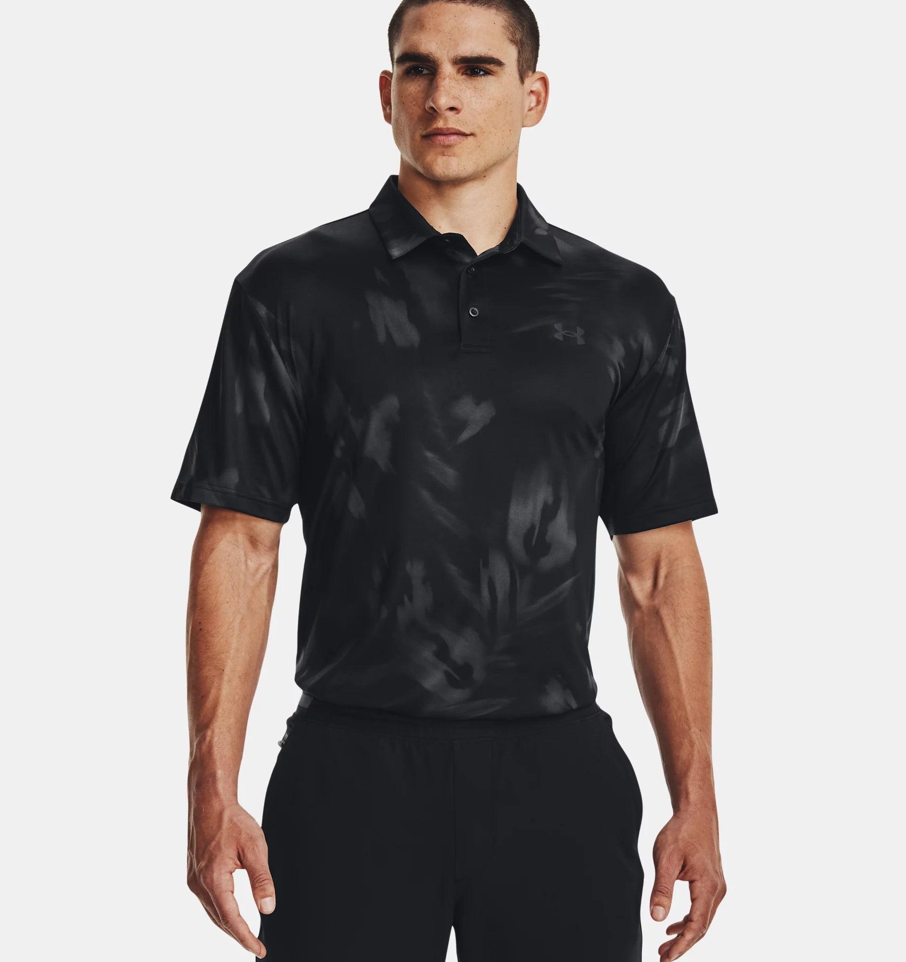 Under Armour Playoff 2.0 Crocus Blur Golf Polo Shirt 1327037 – Image 4