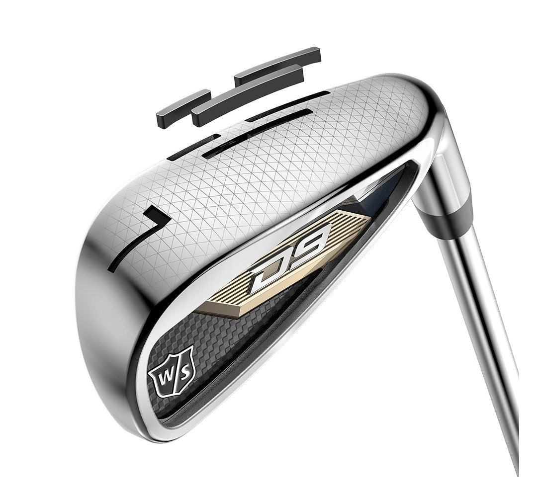 Left Handed Wilson Staff D9 Golf Irons | Steel – Image 6