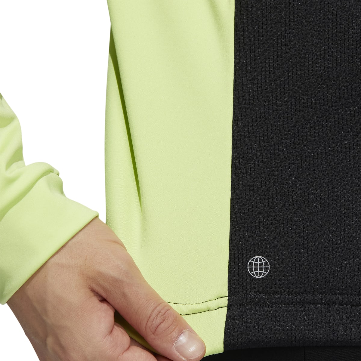adidas Colourblock Primegreen 1/4 Zip Golf Top HC5572 – Image 5