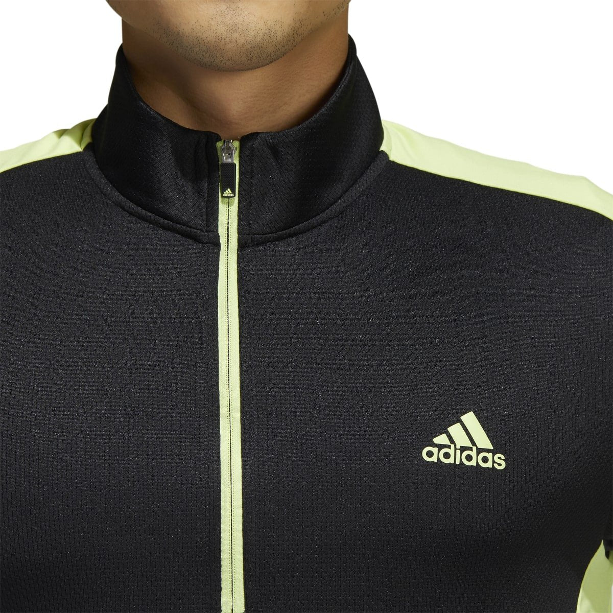 adidas Colourblock Primegreen 1/4 Zip Golf Top HC5572 – Image 4
