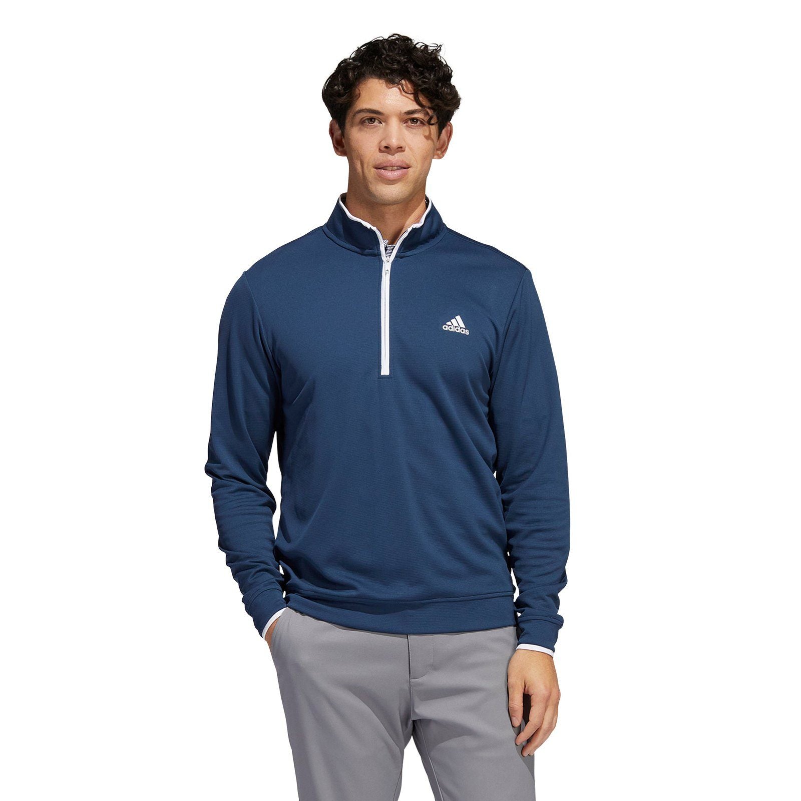 adidas Primegreen UPF Lightweight 1/4 Zip Golf Sweater HF2974 – Image 2