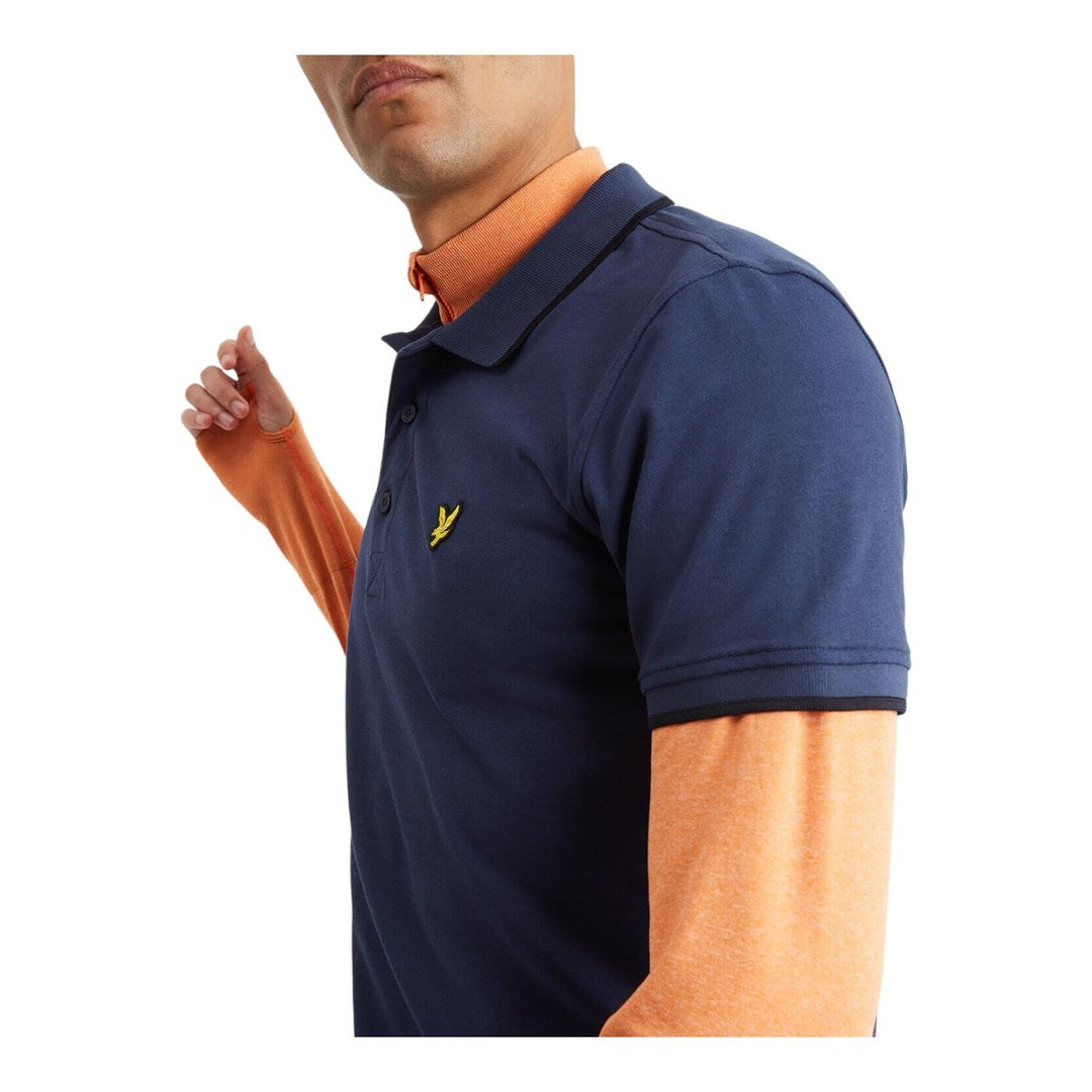 Lyle and Scott Tipped Golf Polo Shirt SP1041 – Image 3